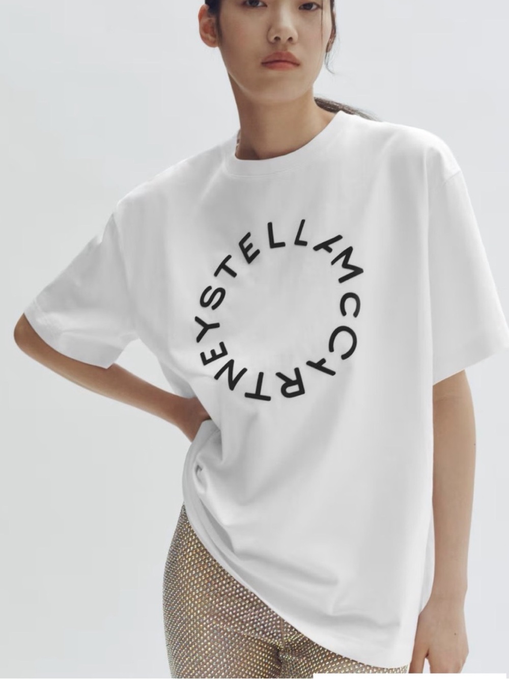 Stella McCartney X H&M Oversized Printed T-Shirt NWT-Small